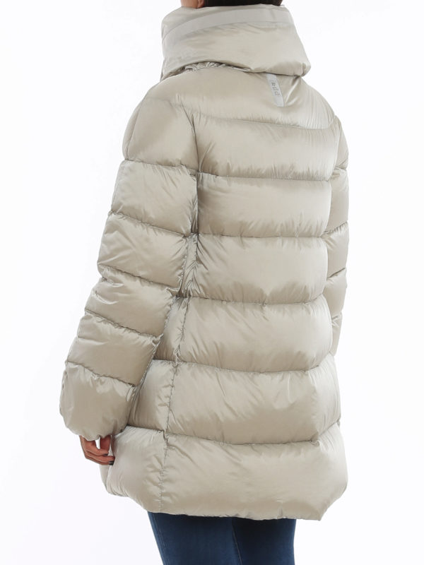 Daunenmantel - Hellgrau shop online: ADD