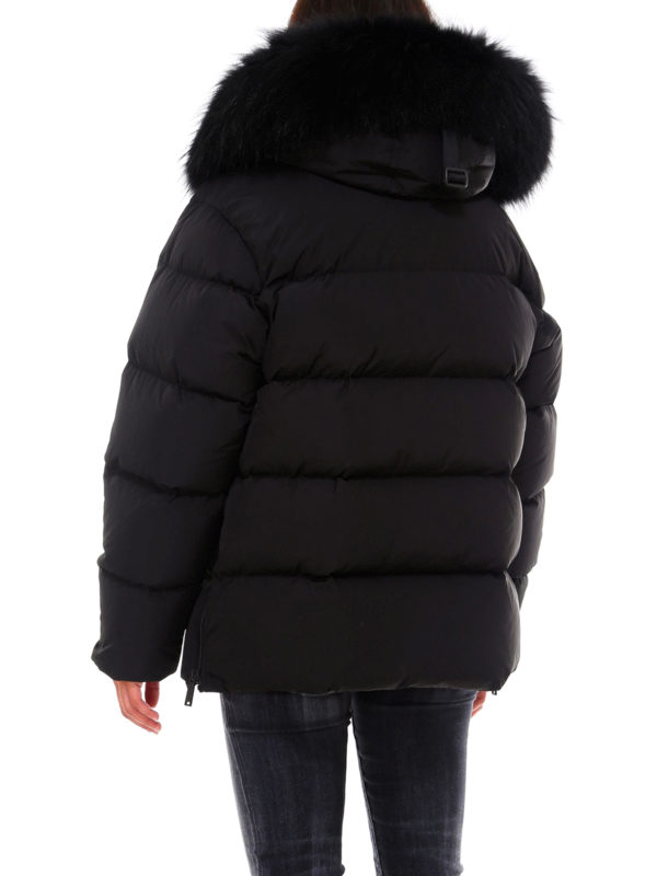 Hooded puffer jacket shop online: DSQUARED2