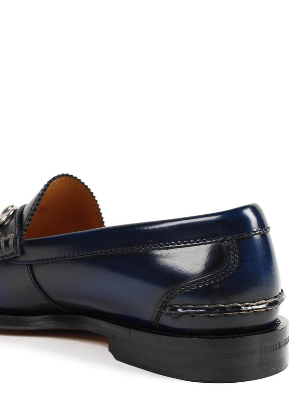 Horsebit leather loafers shop online: GUCCI