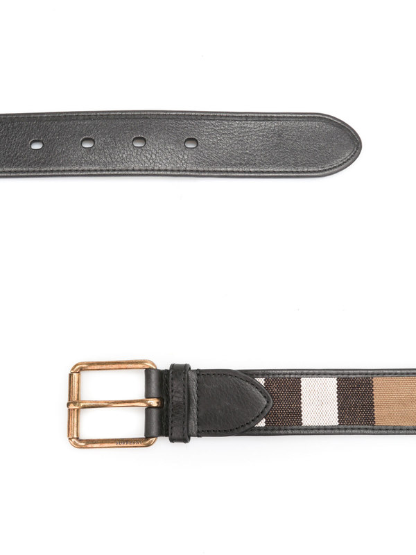 Cinturón Multicolor Para Hombre shop online: BURBERRY
