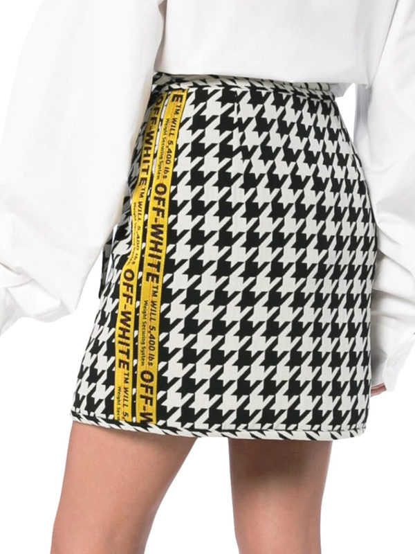 Minifalda - Blanco shop online: OFF-WHITE