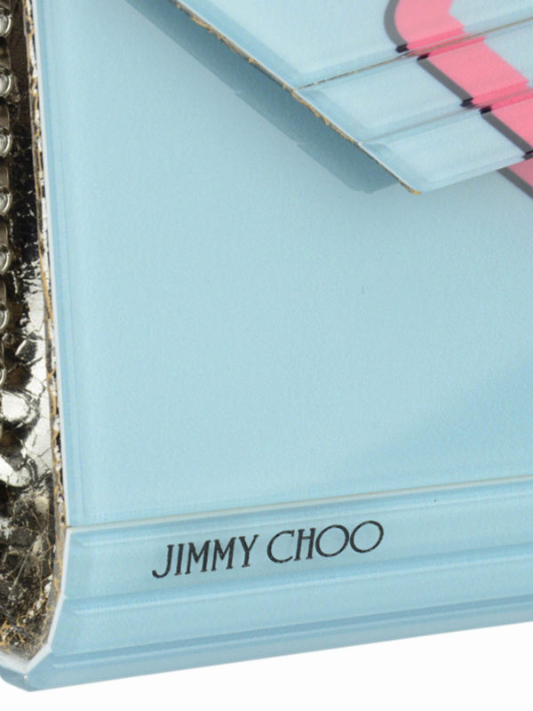 Clutch Candy - Hellblau shop online: JIMMY CHOO
