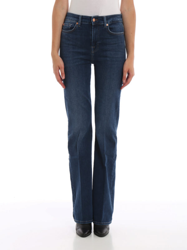 iKRIX 7 FOR ALL MANKIND: flared jeans - Lisha high rise flared jeans