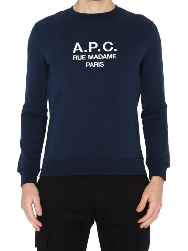 iKRIX A.P.C.: Sudaderas y suéteres - Sudadera - Azul
