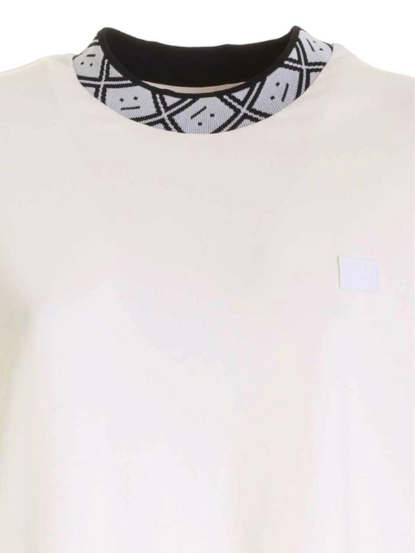 iKRIX Acne Studios: Camisetas - Camiseta - Blanco