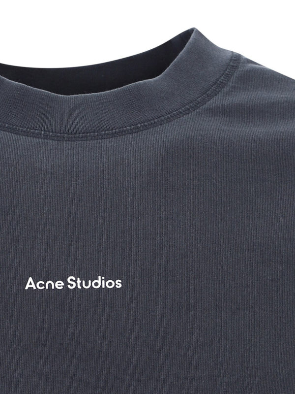 iKRIX Acne Studios: t-shirts - Logo print oversize T-shirt