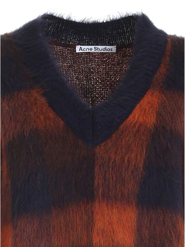 iKRIX Acne Studios: Suéteres con cuello pico - Sudadera - Azul