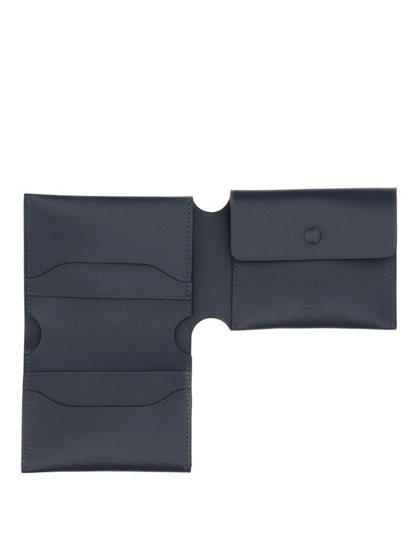 iKRIX Acne Studios: 財布＆ポーチ - 財布 - ダークブルー
