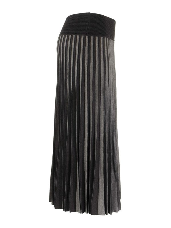 iKRIX AGNONA: Knielange und Midi Röcke - Midirock - Grau