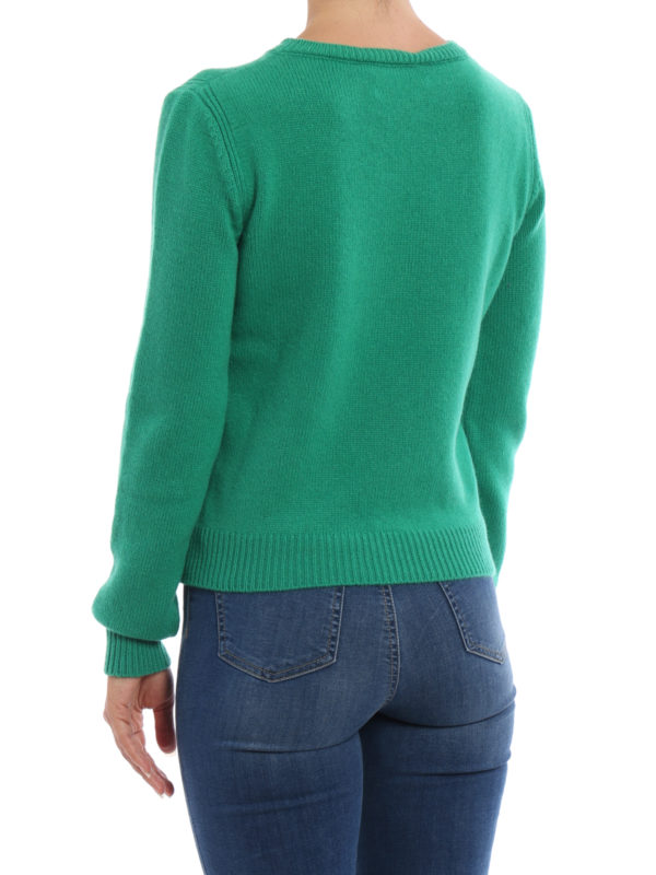 iKRIX ALBERTA FERRETTI: Suéteres con cuello pico - Tuesday - Verde