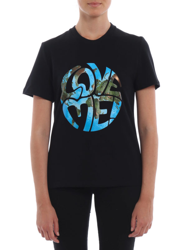 iKRIX ALBERTA FERRETTI: t-shirts - Love Me black T-shirt