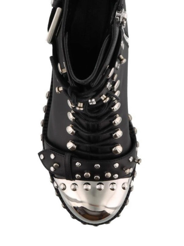 Alexander mcqueen hobnail clearance boots