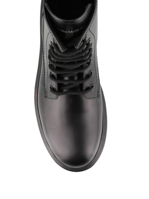 iKRIX ALEXANDER MCQUEEN: ankle boots - Hybrid lace-up combat boots