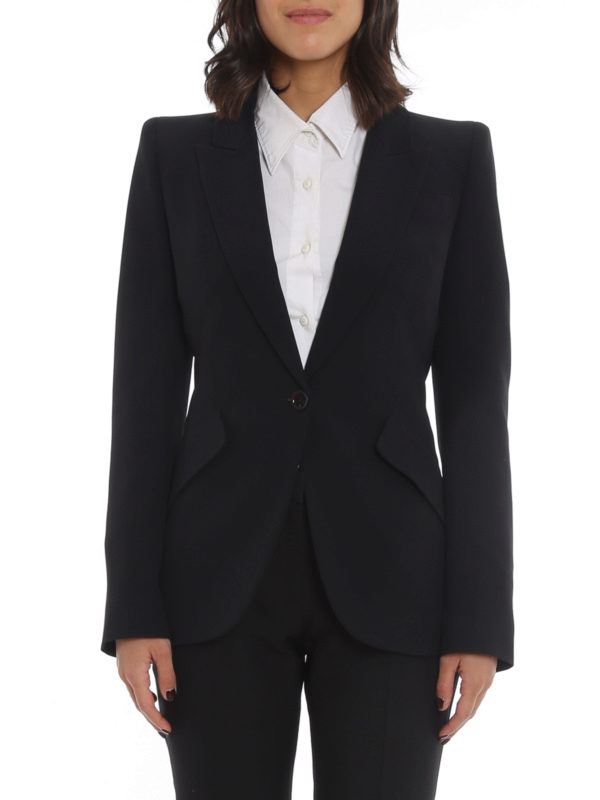 iKRIX ALEXANDER MCQUEEN: Vestes de costume - Blazer - Noir