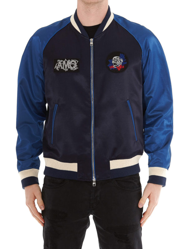 iKRIX ALEXANDER MCQUEEN: Bomberjacken - Bomberjacke - Blau