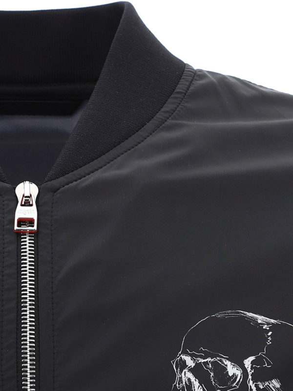 iKRIX ALEXANDER MCQUEEN: bombers - Skull bomber jacket