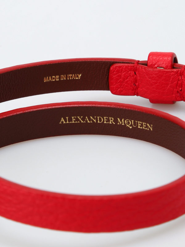 iKRIX ALEXANDER MCQUEEN: Bracelets  - Bracelets - Rouge