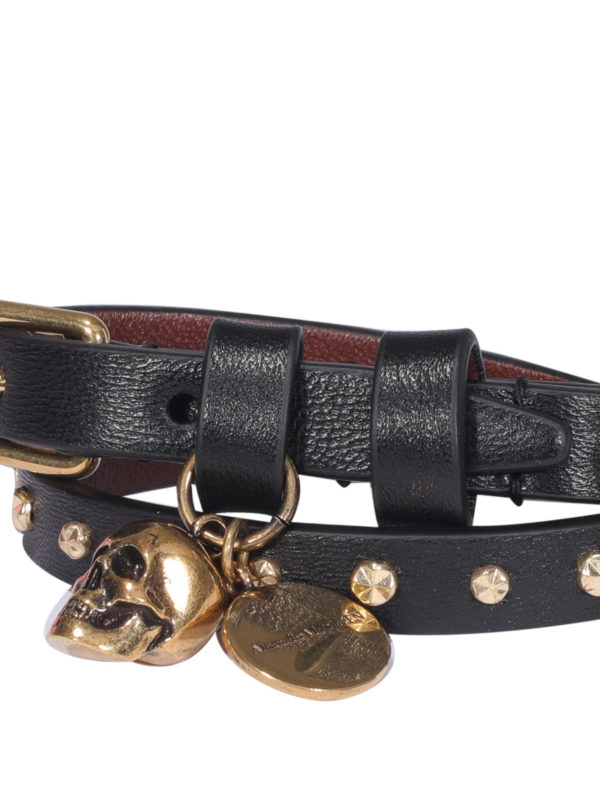 iKRIX ALEXANDER MCQUEEN: Bracelets & Bangles - Skull bracelet