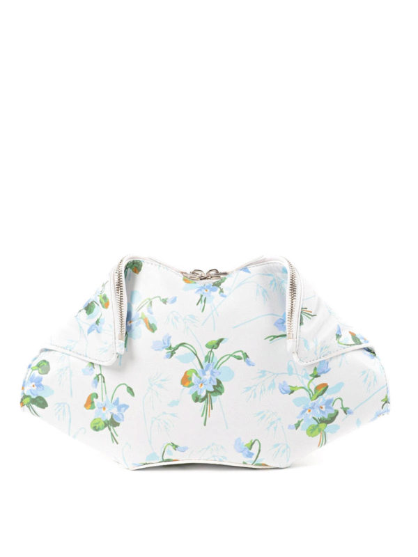iKRIX ALEXANDER MCQUEEN: clutches - Small De Manta floral print clutch