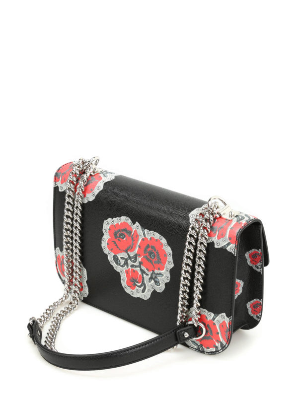 iKRIX ALEXANDER MCQUEEN: Sacs bandoulière - Sac Bandoulière Noir Pour Femme