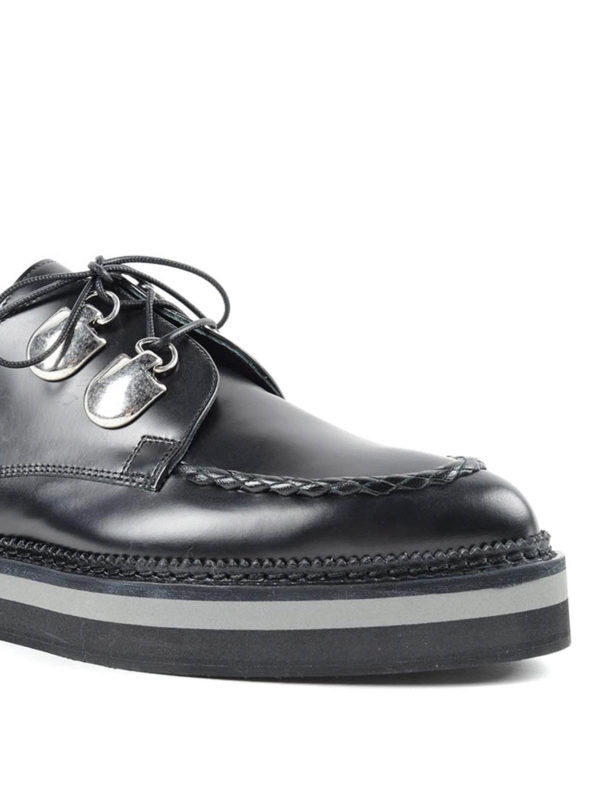 iKRIX ALEXANDER MCQUEEN: lace-ups shoes - Woven lace-ups