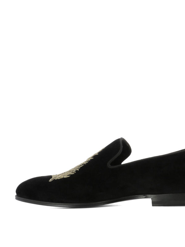 iKRIX ALEXANDER MCQUEEN: Mokassins und Slippers - Slippers - Schwarz