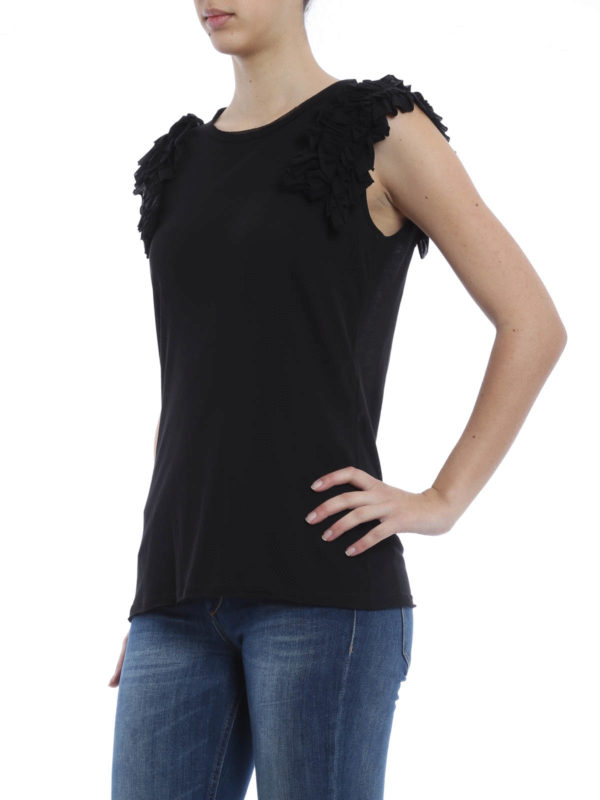 iKRIX ALEXANDER MCQUEEN: Tops & Tank tops - Ruffled top