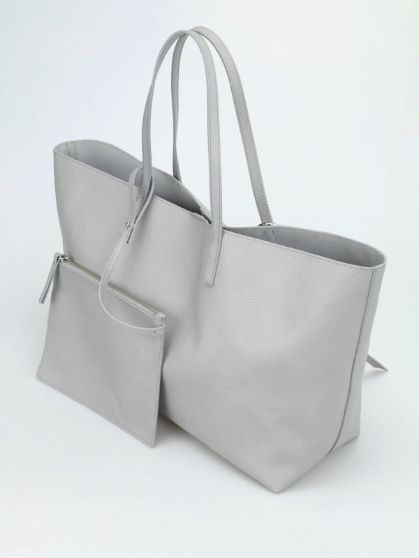 iKRIX ALEXANDER MCQUEEN: shopper - Shopper sfoderata in pelle