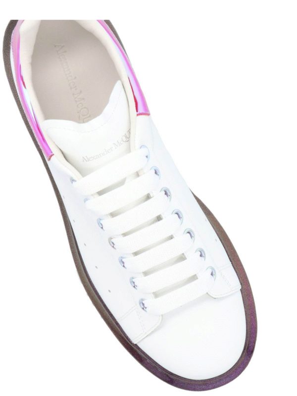iKRIX ALEXANDER MCQUEEN: trainers - Oversize sneakers in white and purple
