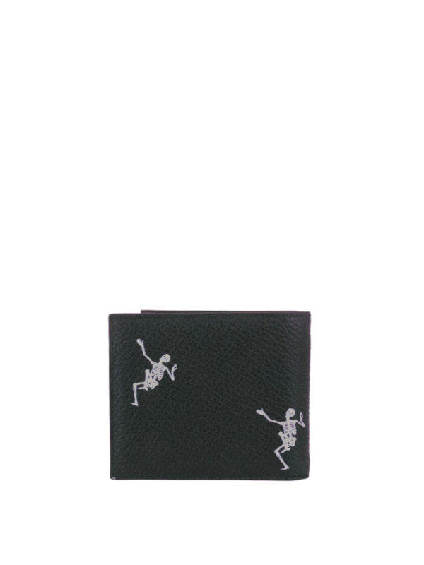iKRIX ALEXANDER MCQUEEN: Carteras y monederos - Dancing Skeleton - Negro