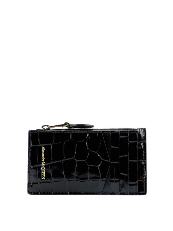 iKRIX ALEXANDER MCQUEEN: wallets & purses - Skull card holder