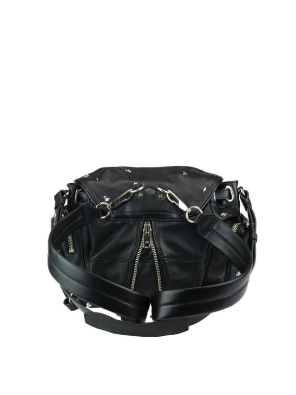 iKRIX ALEXANDER WANG: backpacks - Rose studded mini Marti backpack