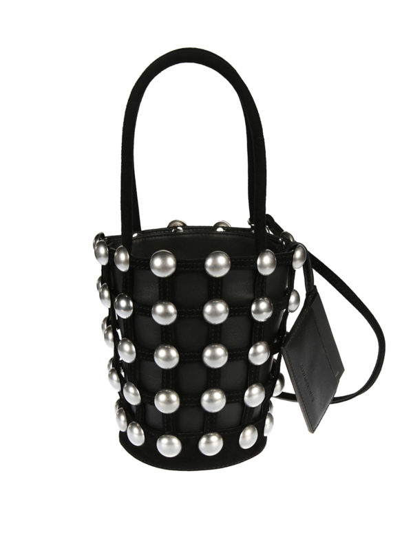 iKRIX ALEXANDER WANG: Bucket bags - Dome Stud Roxy Mini bucket bag
