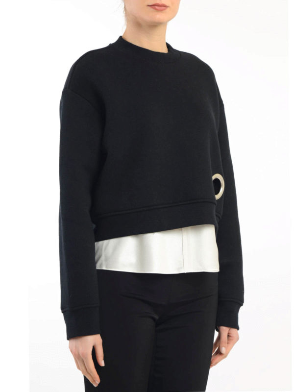 iKRIX ALEXANDER WANG: Sweatshirts und Pullover - Pulli Mit Öse Detail