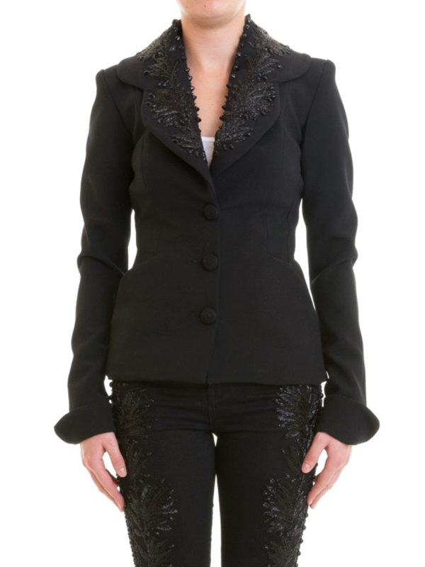 iKRIX Amen: Tailored & Dinner - Fitted jacket with embroidered lapels