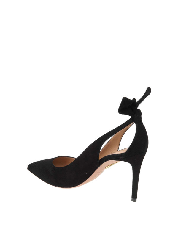 iKRIX Aquazzura: court shoes - Deneuve bow detailed pumps