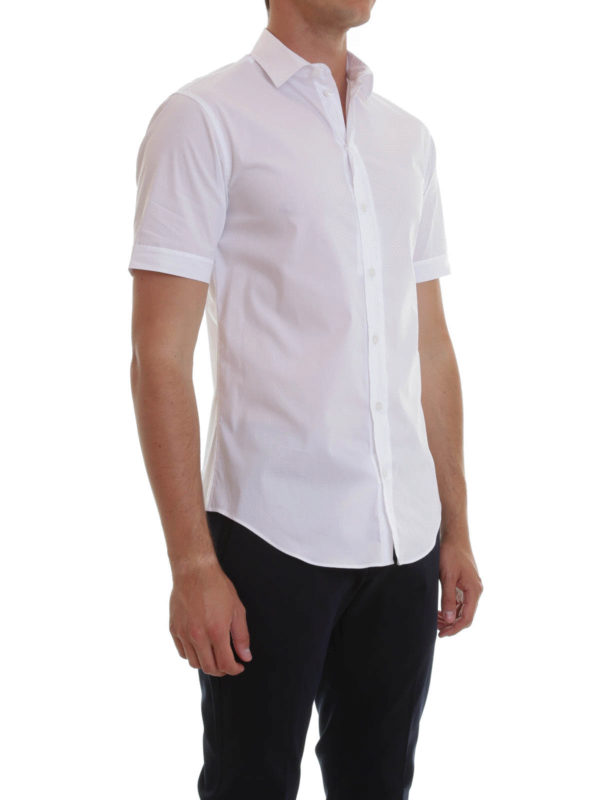 Armani short hot sale sleeve shirts