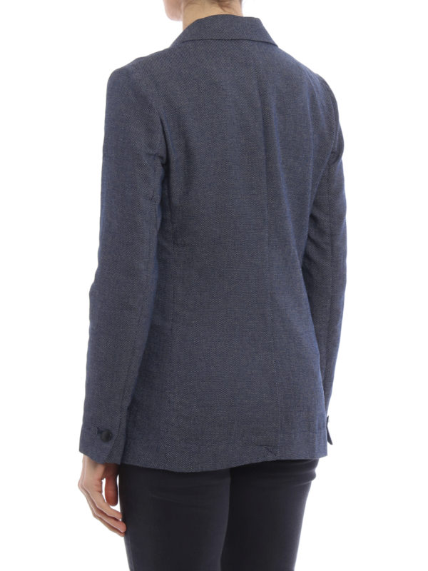 iKRIX Armani Jeans: Blazer - Blazer Azul