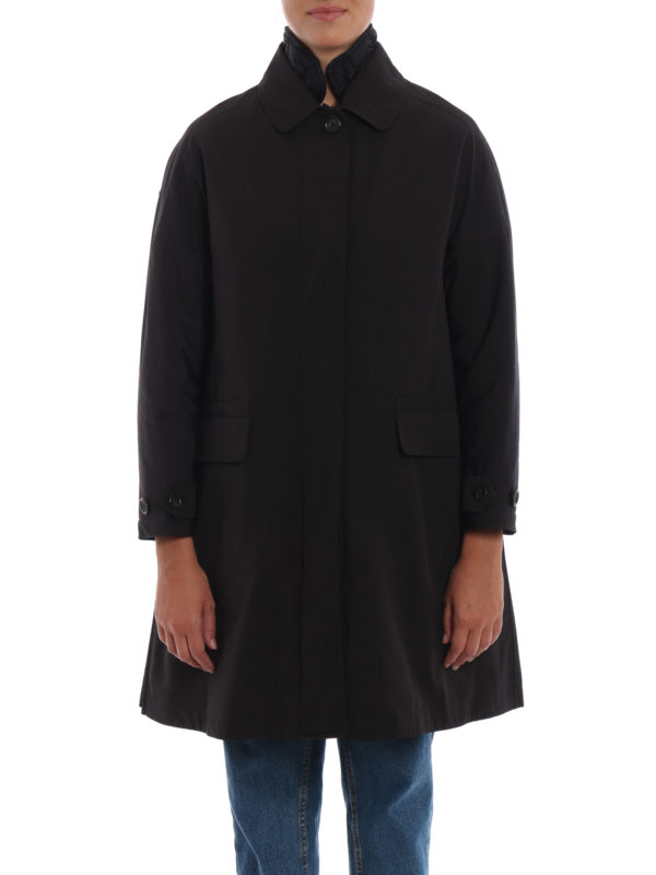 iKRIX ASPESI: padded coats - Rabarbaro tech gabardine trench coat
