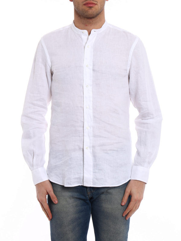 iKRIX ASPESI: shirts - Bruce white summer shirt