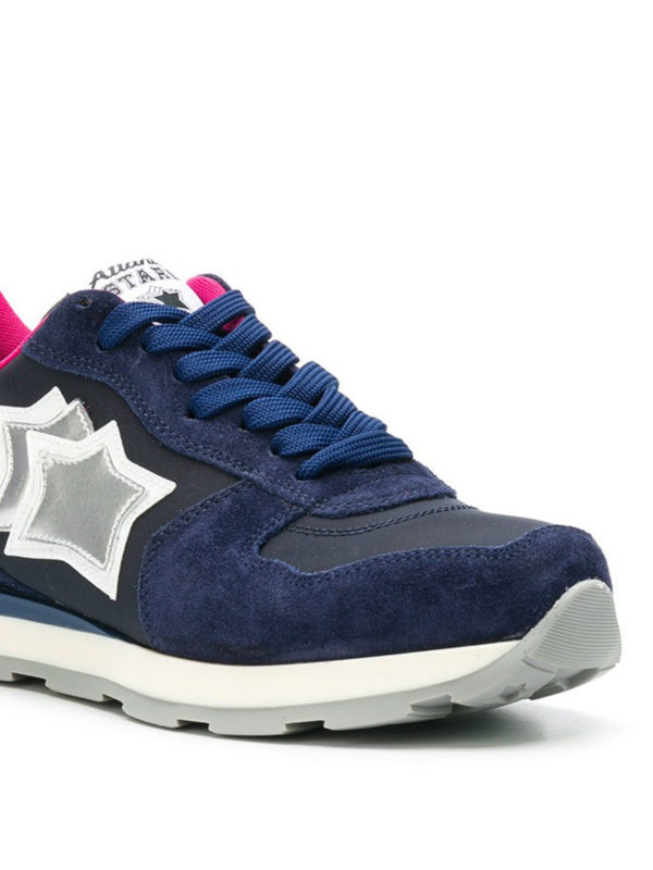 iKRIX ATLANTIC STARS: trainers - Vega dark blue and fuchsia sneakers