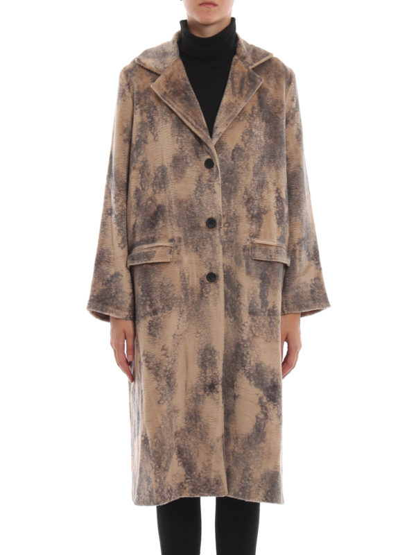 iKRIX AVANT-TOI: knee length coats - Alpaca coat