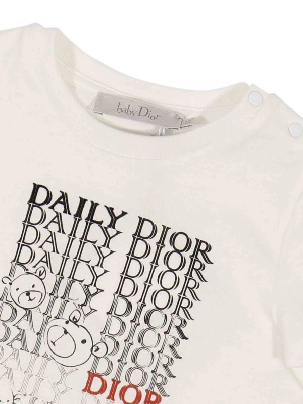 Tシャツ Baby Dior - Tシャツ - 白 - 0SBM43TEEC013 | THEBS