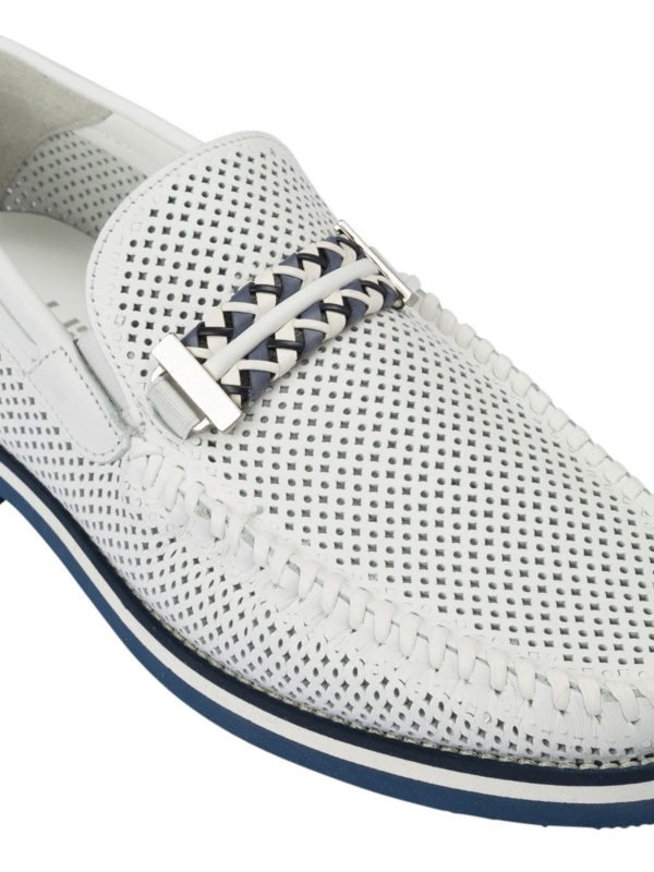 iKRIX BALDININI: Mocassins & Chaussures bateau - Mocassin  - Blanc