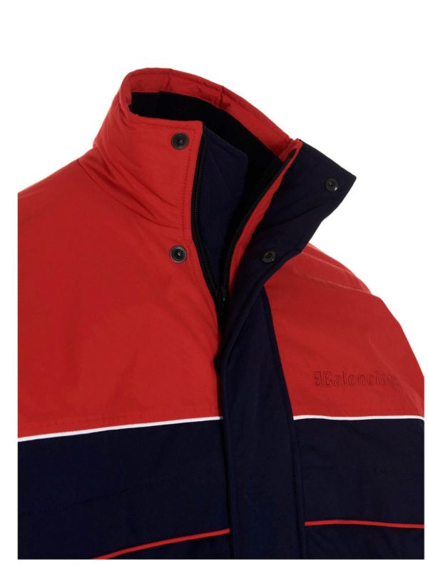 iKRIX BALENCIAGA: bombers - Two-tone bomber in red and blue