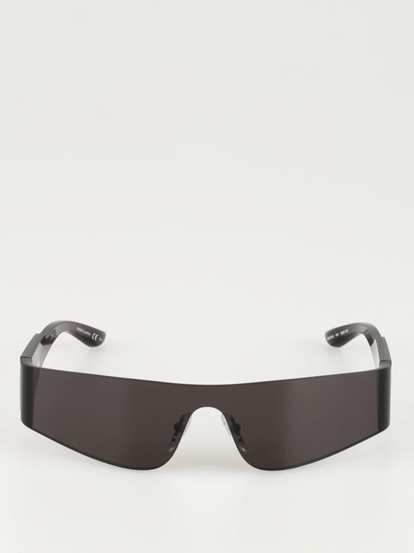 Balenciaga mono clearance rectangle sunglasses