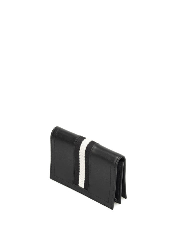 iKRIX BALLY: wallets & purses - Leather and canvas card holder