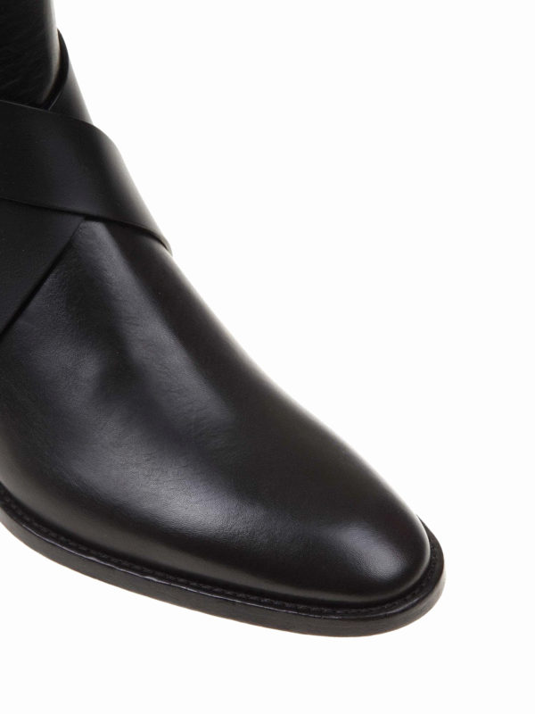 iKRIX Balmain: ankle boots - Leather ankle boots