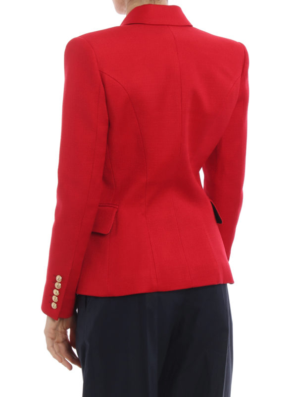 iKRIX Balmain: Blazer - Blazer Rojo