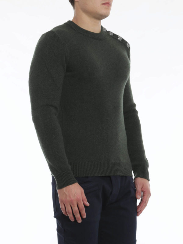 iKRIX Balmain: crew necks - Sweater with buttons